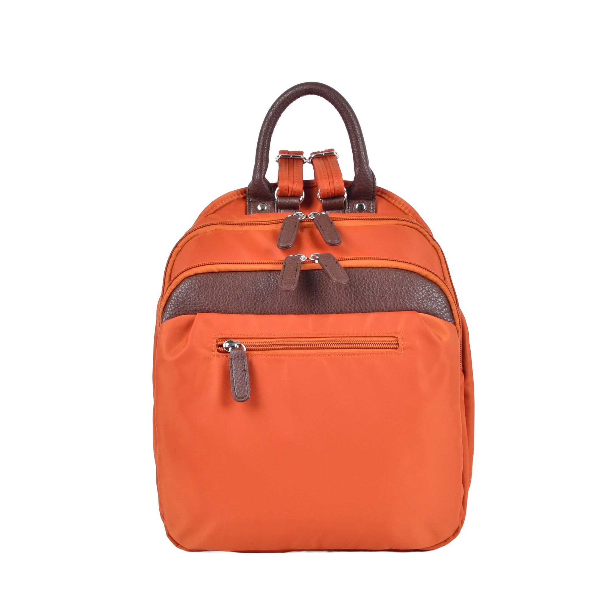 はっ水ナイロンリュック小サイズ オレンジ