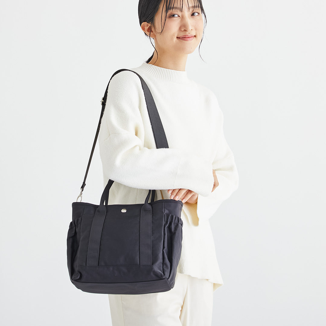 ギャザーポケット2wayハンドバッグ EL7201