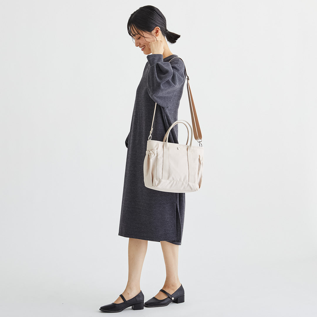 ギャザーポケット2wayハンドバッグ EL7201