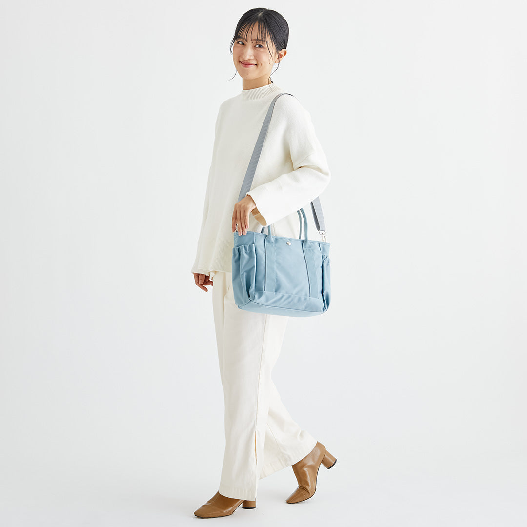 ギャザーポケット2wayハンドバッグ EL7201