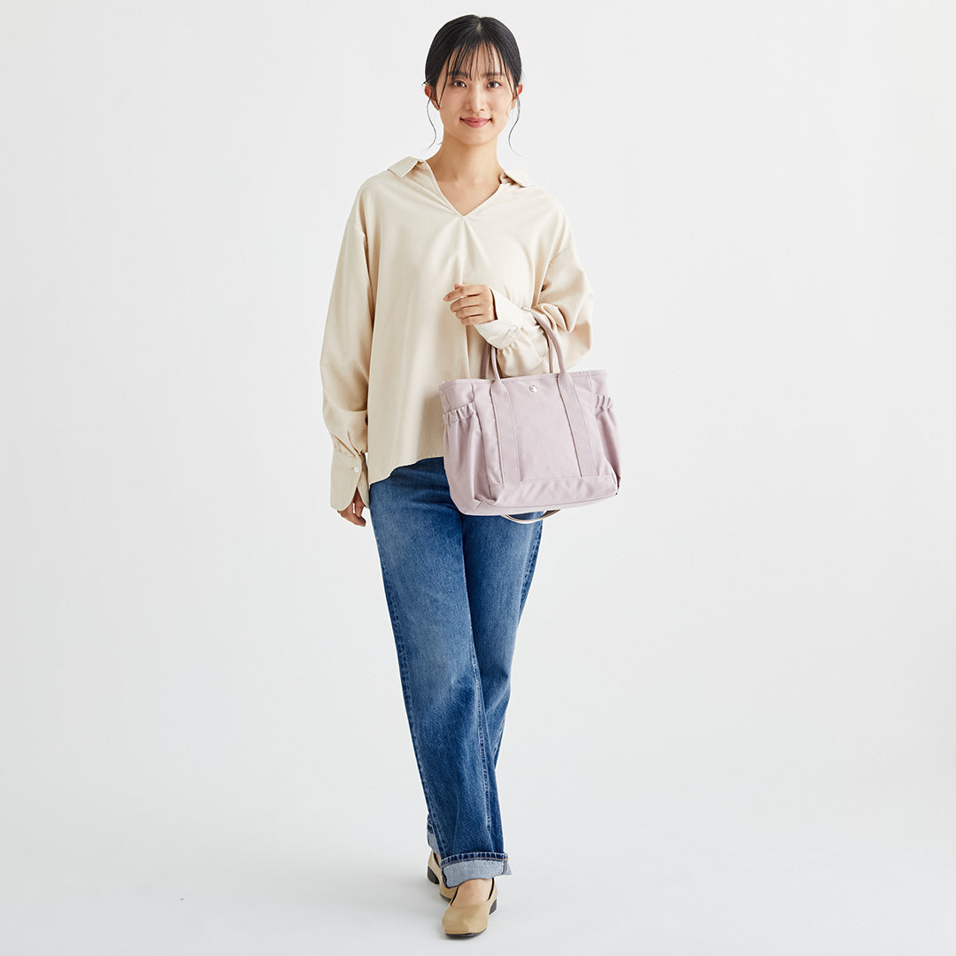 ギャザーポケット2wayハンドバッグ EL7201