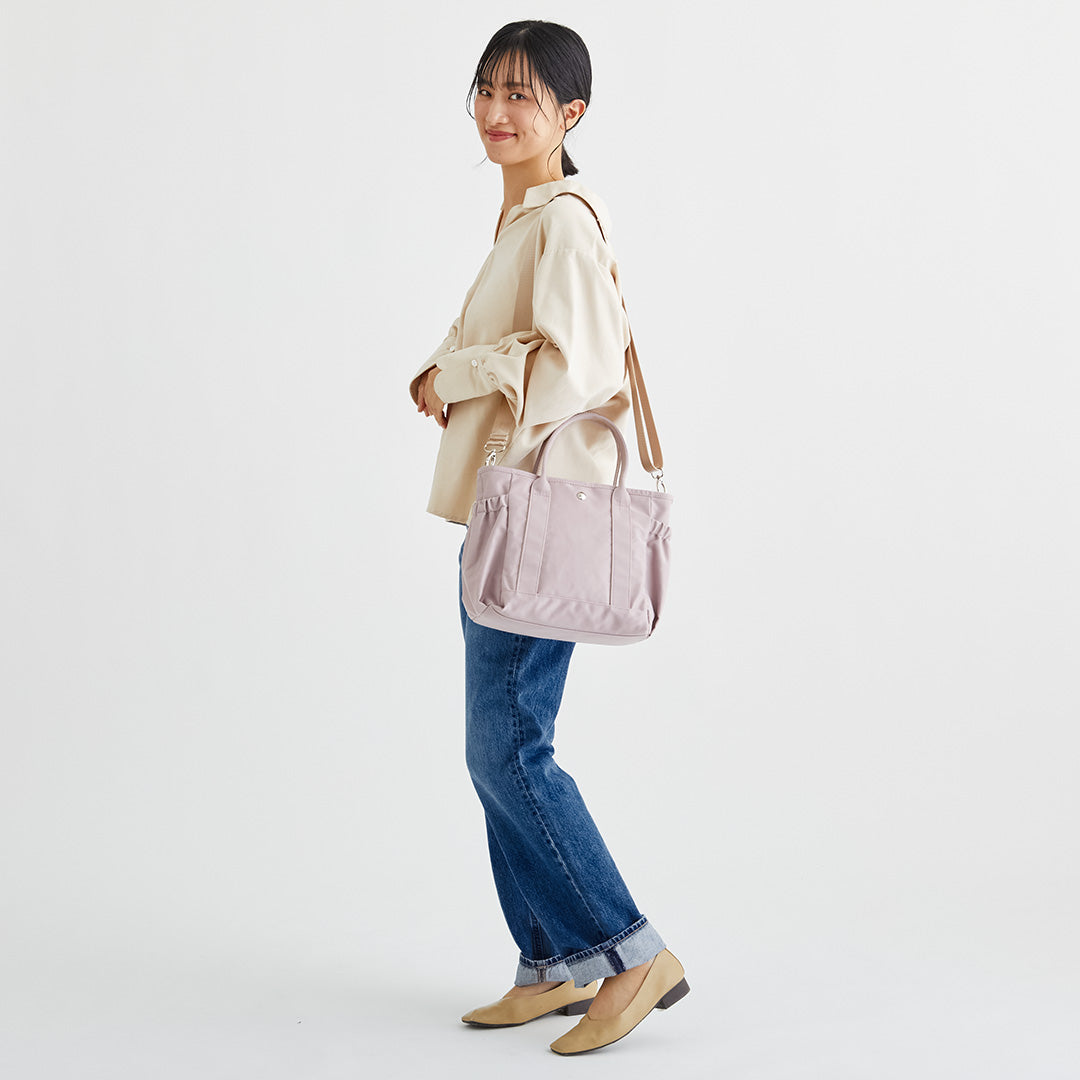 ギャザーポケット2wayハンドバッグ EL7201