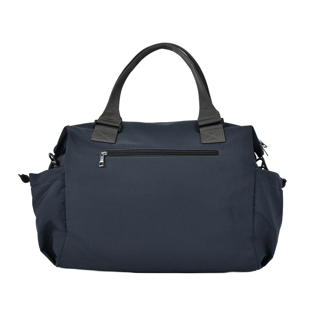 カジュアルナイロン2WAYボストンバッグ ダークグレー 背面