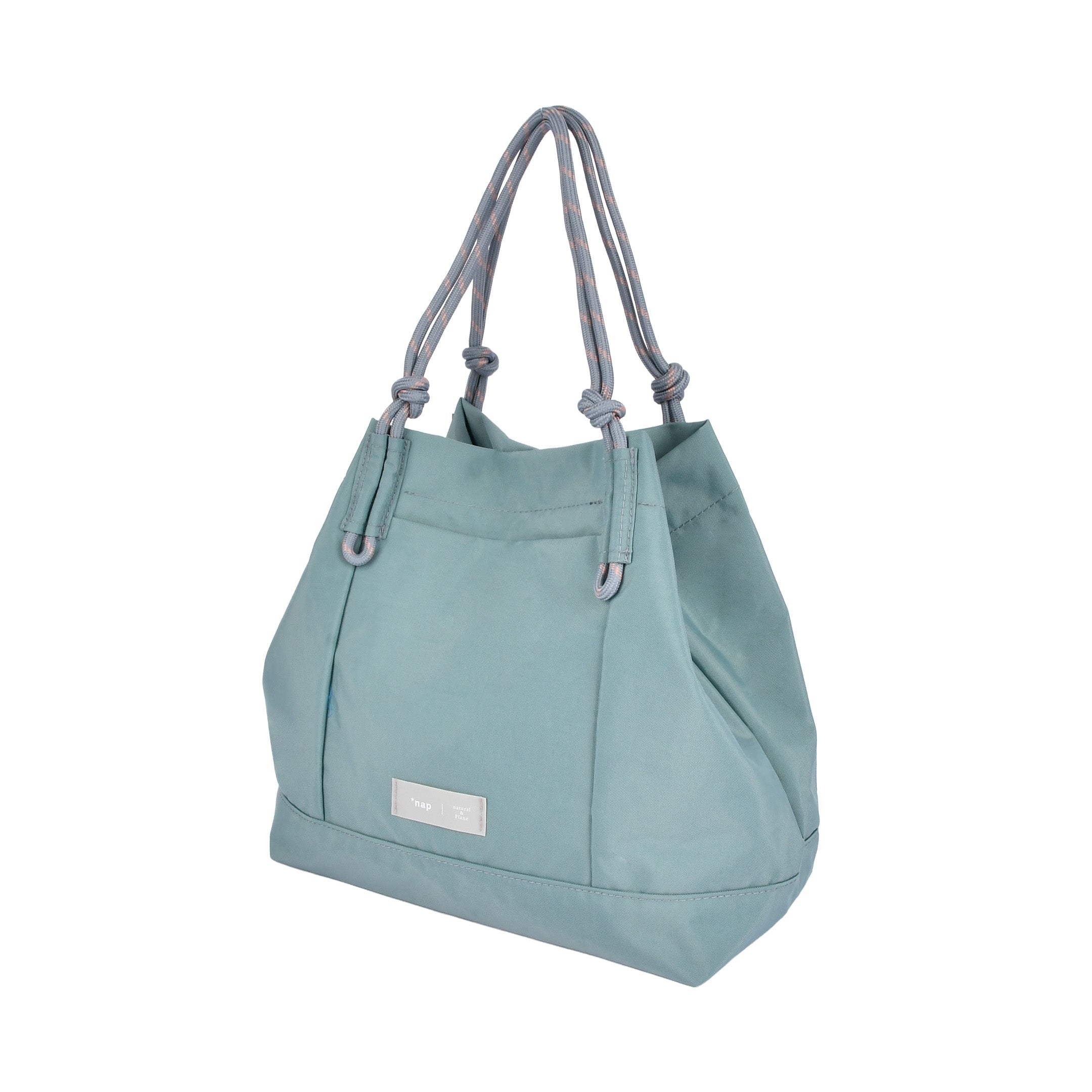 *nap ロープハンドル2wayハンドバッグ/通勤/デイリー/お出かけ/2way/ナイロン/A4対応/はっ水/軽量/ショルダーベルト付き