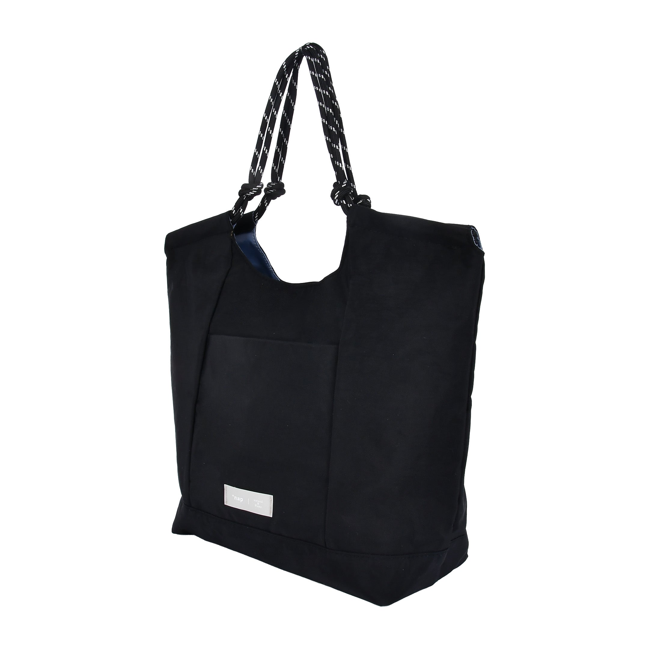 *nap ロープハンドルトートバッグ/通勤/デイリー/お出かけ/トートバッグ/ナイロン/A4対応/はっ水/軽量