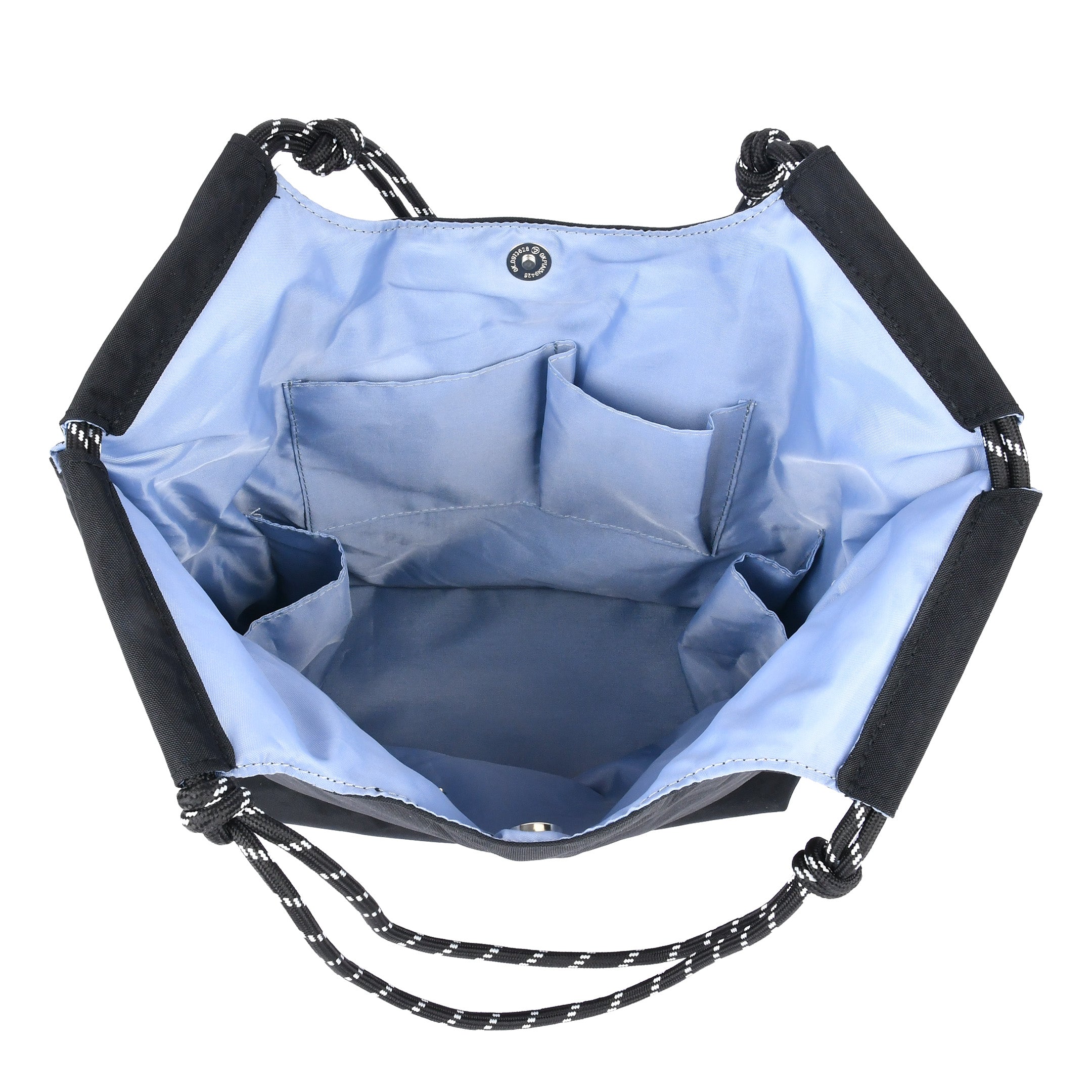 *nap ロープハンドルトートバッグ 内側ポケット/通勤/デイリー/お出かけ/トートバッグ/ナイロン/A4対応/はっ水/軽量