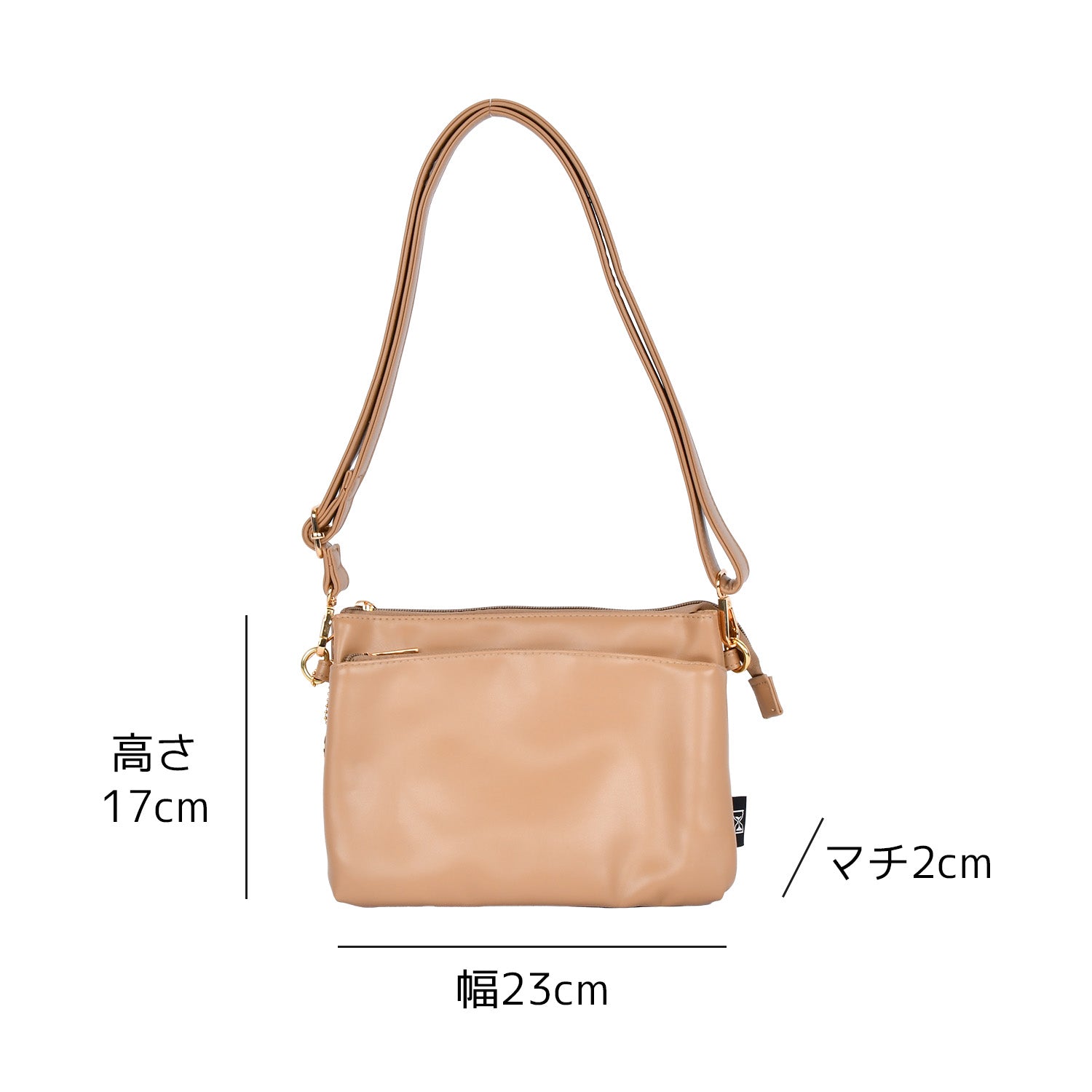 時短バッグ 多収納ボケット3層ショルダー HJT-001