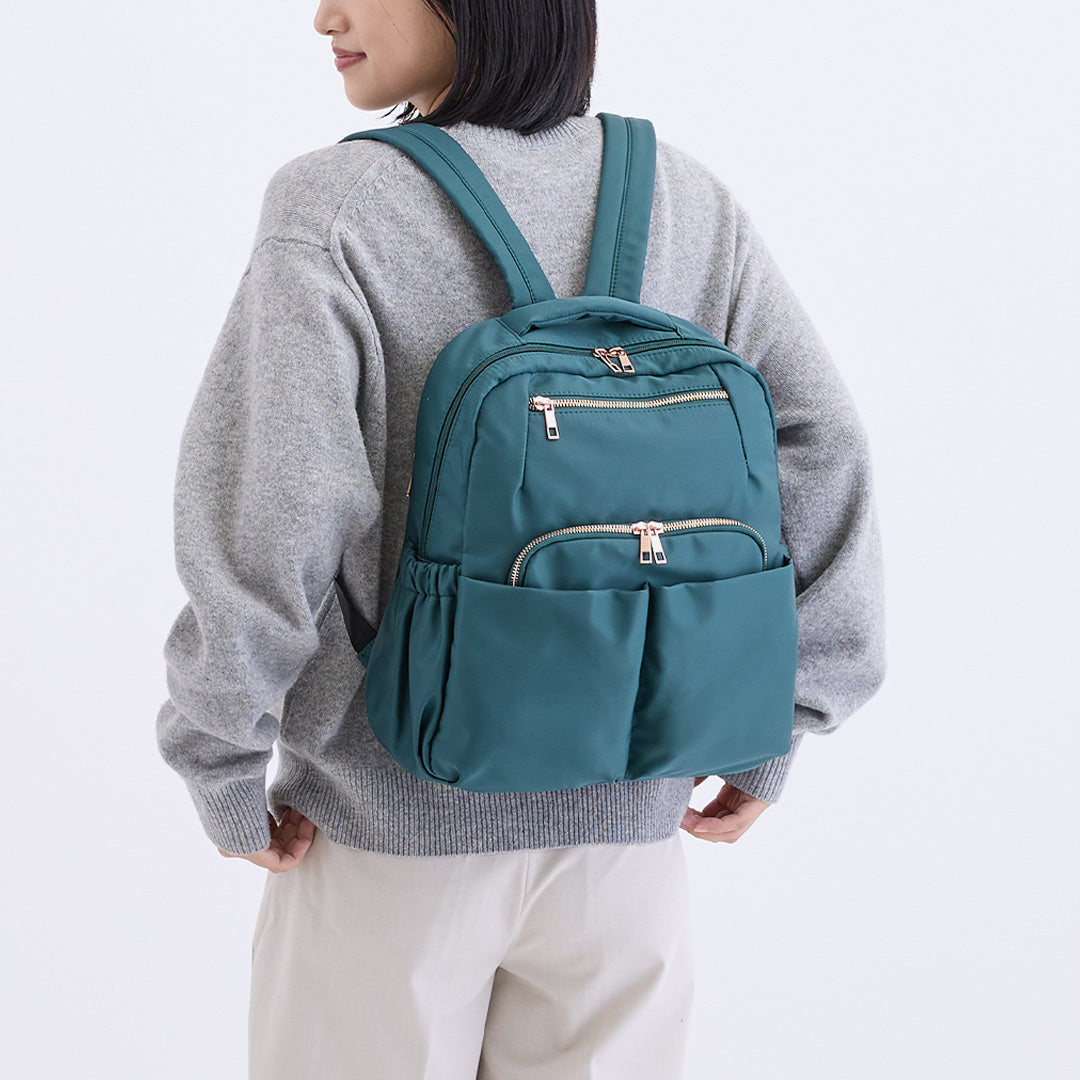 時短バッグ Wポケットナイロンリュック EL5486