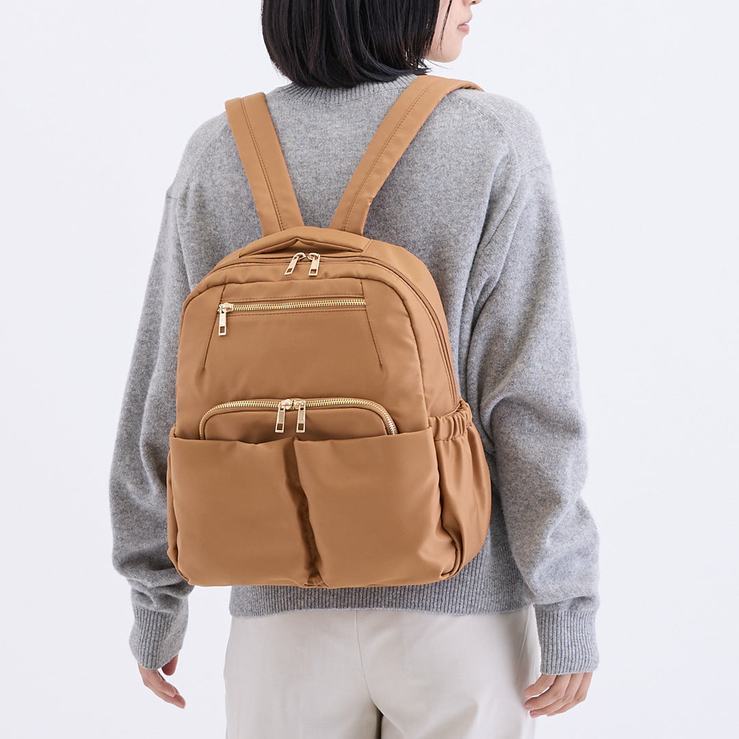 時短バッグ Wポケットナイロンリュック EL5486
