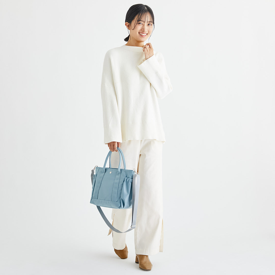 ギャザーポケット2wayハンドバッグ EL7201