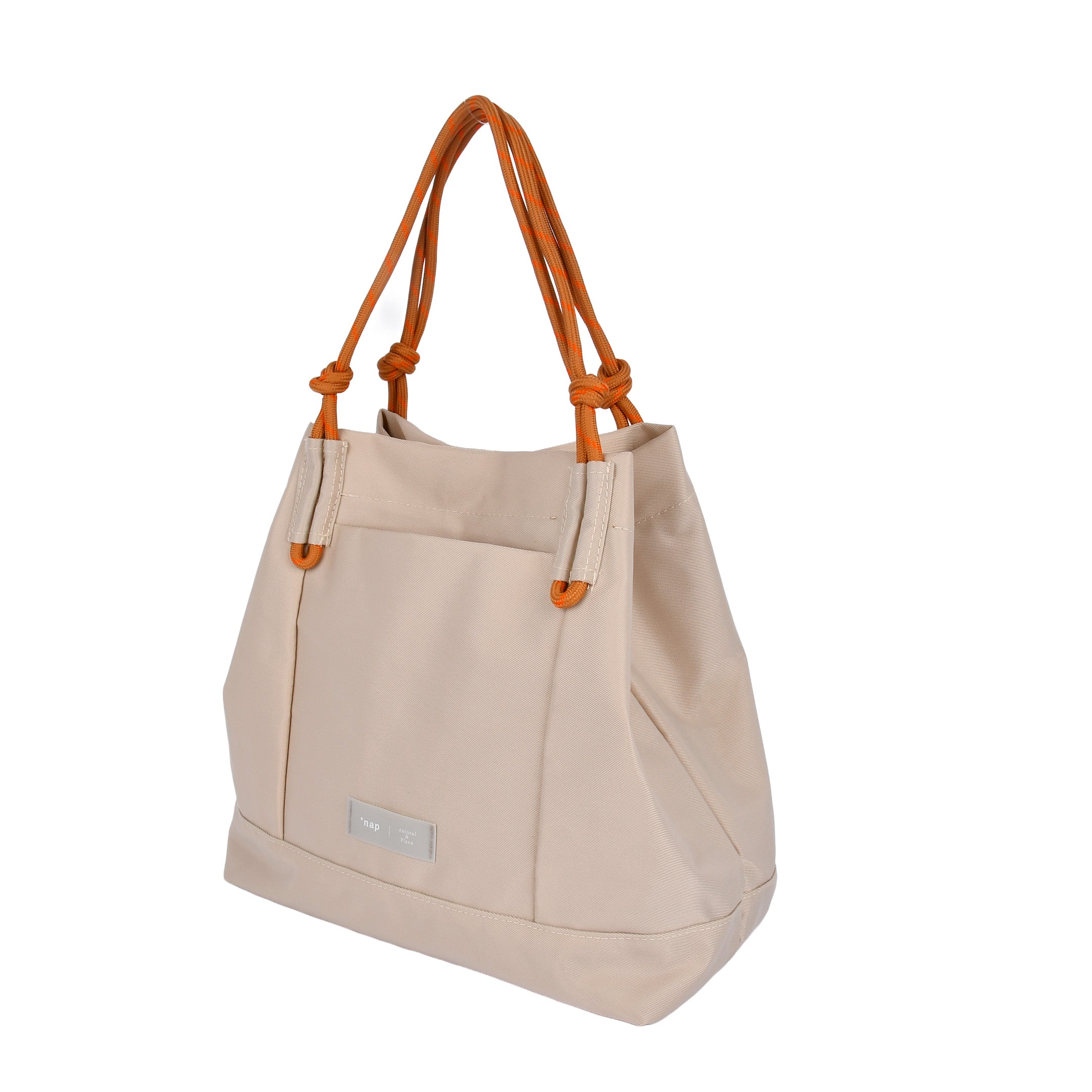 *nap ロープハンドル2wayハンドバッグ/通勤/デイリー/お出かけ/2way/ナイロン/A4対応/はっ水/軽量/ショルダーベルト付き